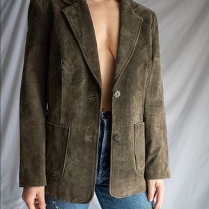 60’s / 70’s Leather Blazer Jacket